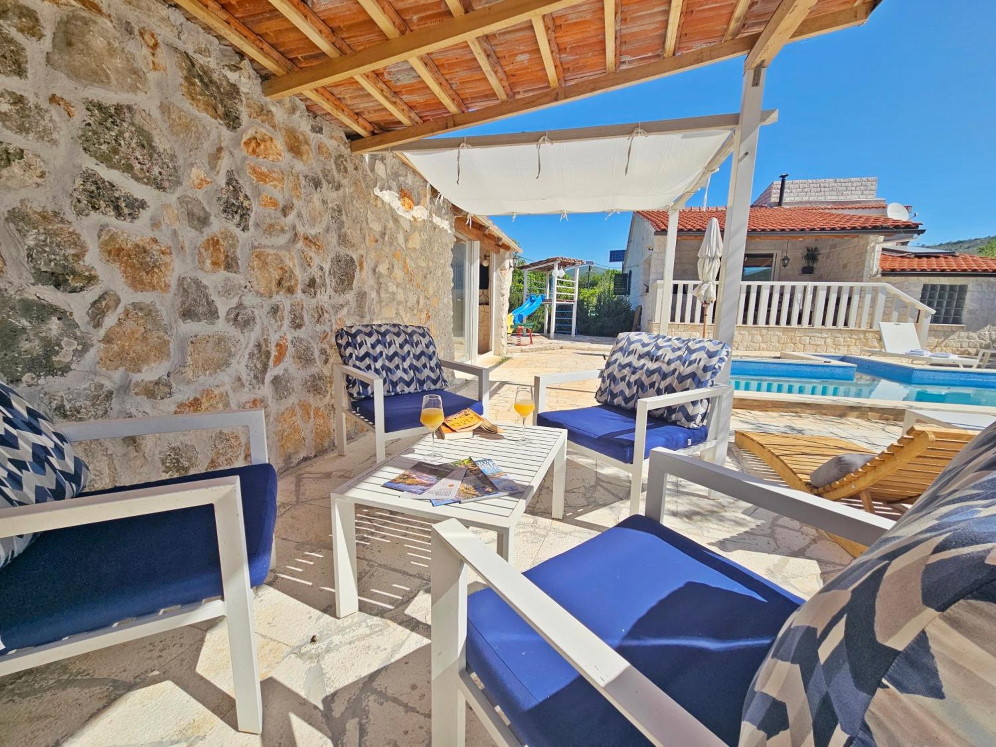 Flamingo - House With Private Pool Villa Gornji Seget Exterior foto